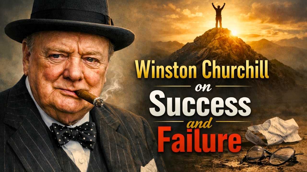 Winston Churchill on Success and Failure: The Courage to Keep Moving Forward