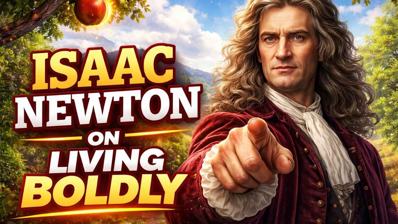 Isaac Newton on Living Boldly: Make Every Moment Count