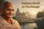 Mahatma Gandhi on True Strength: Inner Courage Over Physical Power