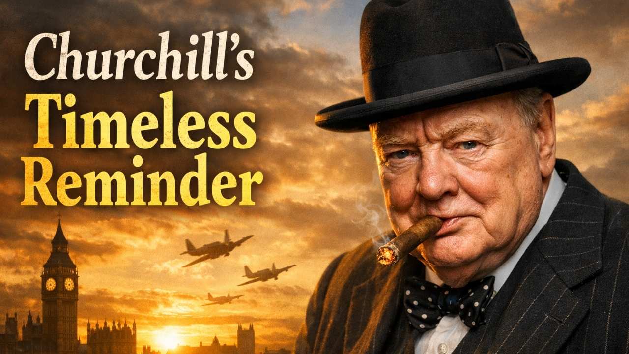Churchill’s Timeless Reminder: Courage Is What Truly Counts