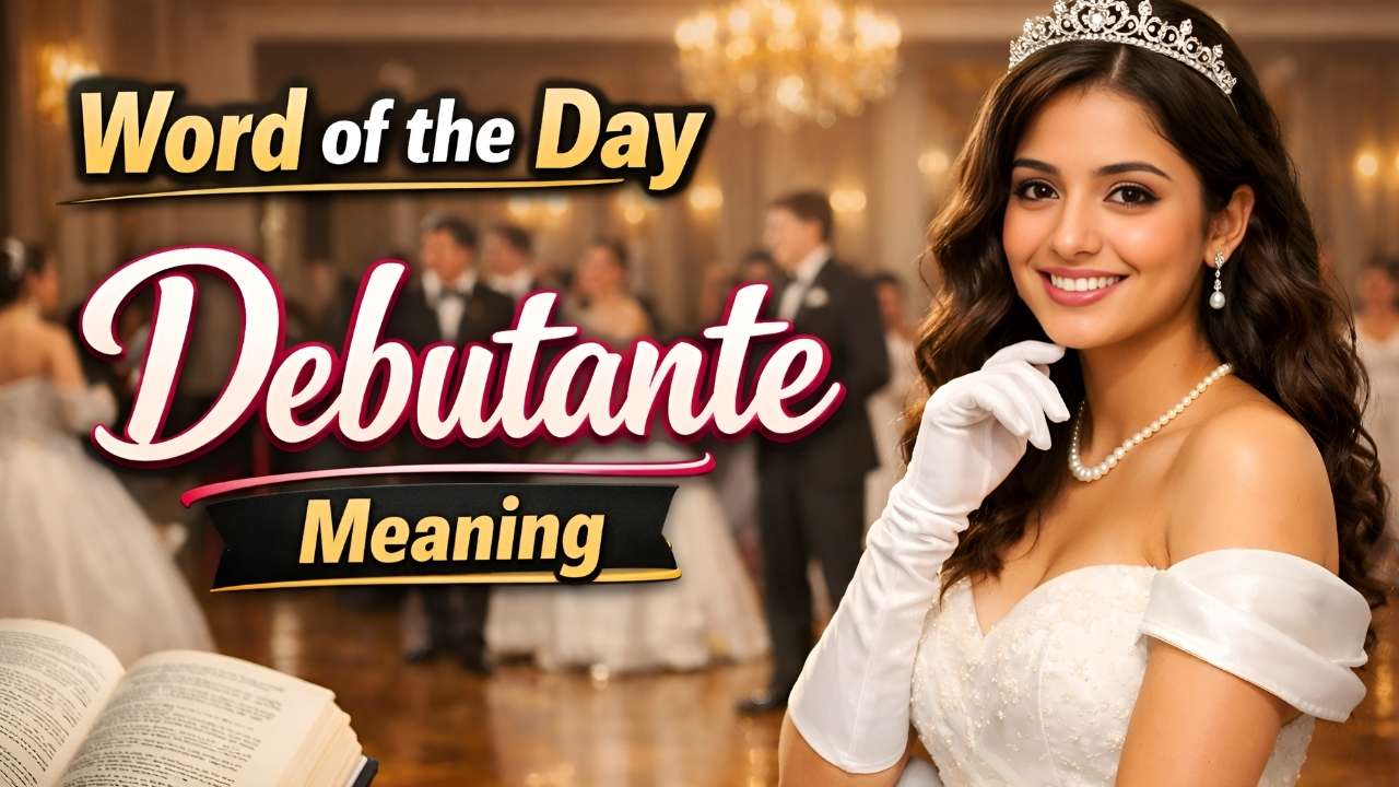 Word of the Day: Debutante – Meaning, Origin & Usage